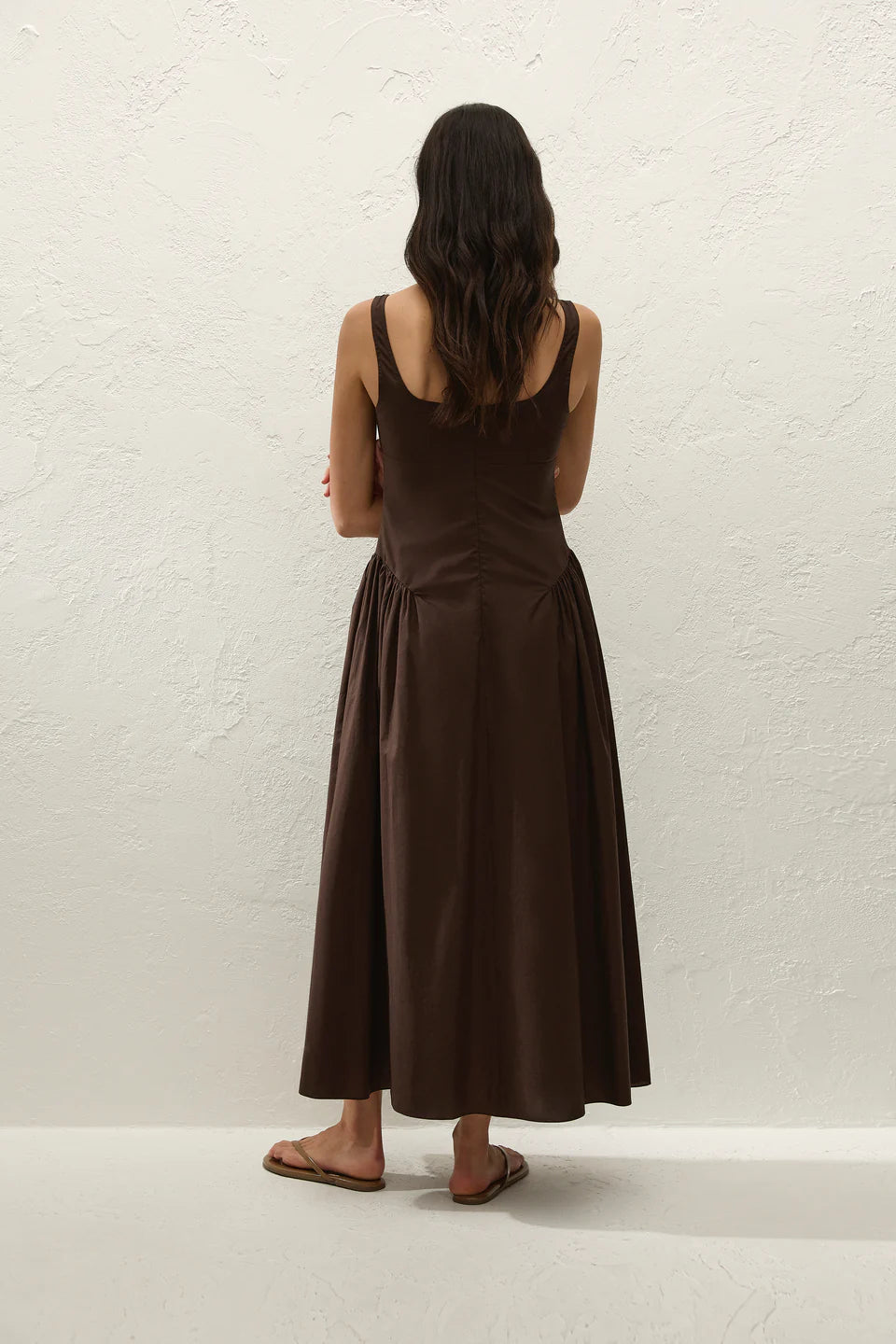 Marcella Midi Dress Espresso