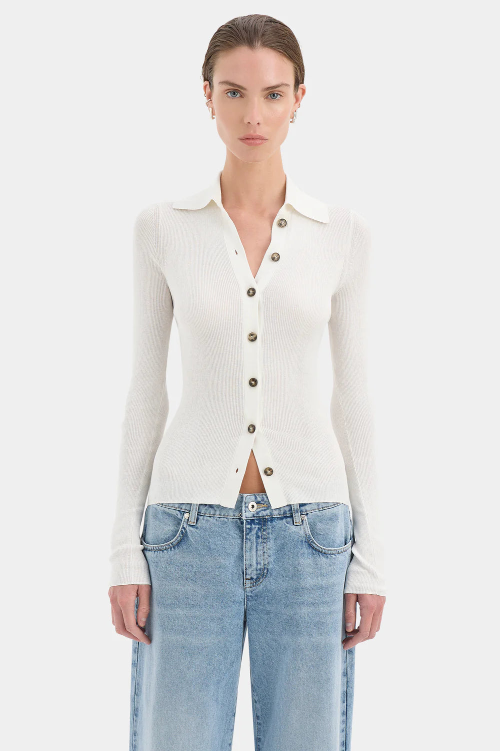 Sir Aela Cardigan Ivory