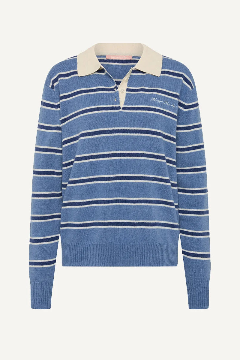Maggie Marilyn This Must Be The Place Sweater Vintage Navy Stripe