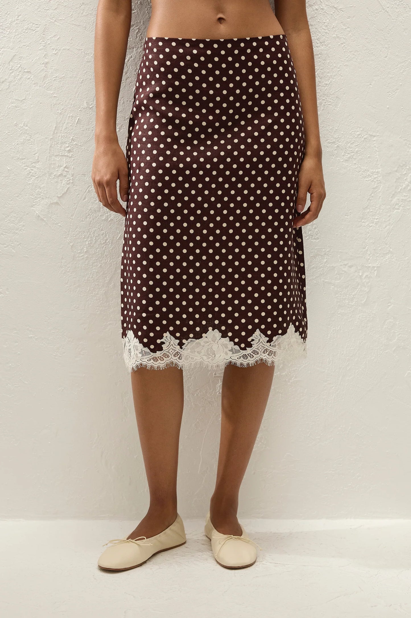 Faithfull Martuba Skirt Martinha Polka Dot