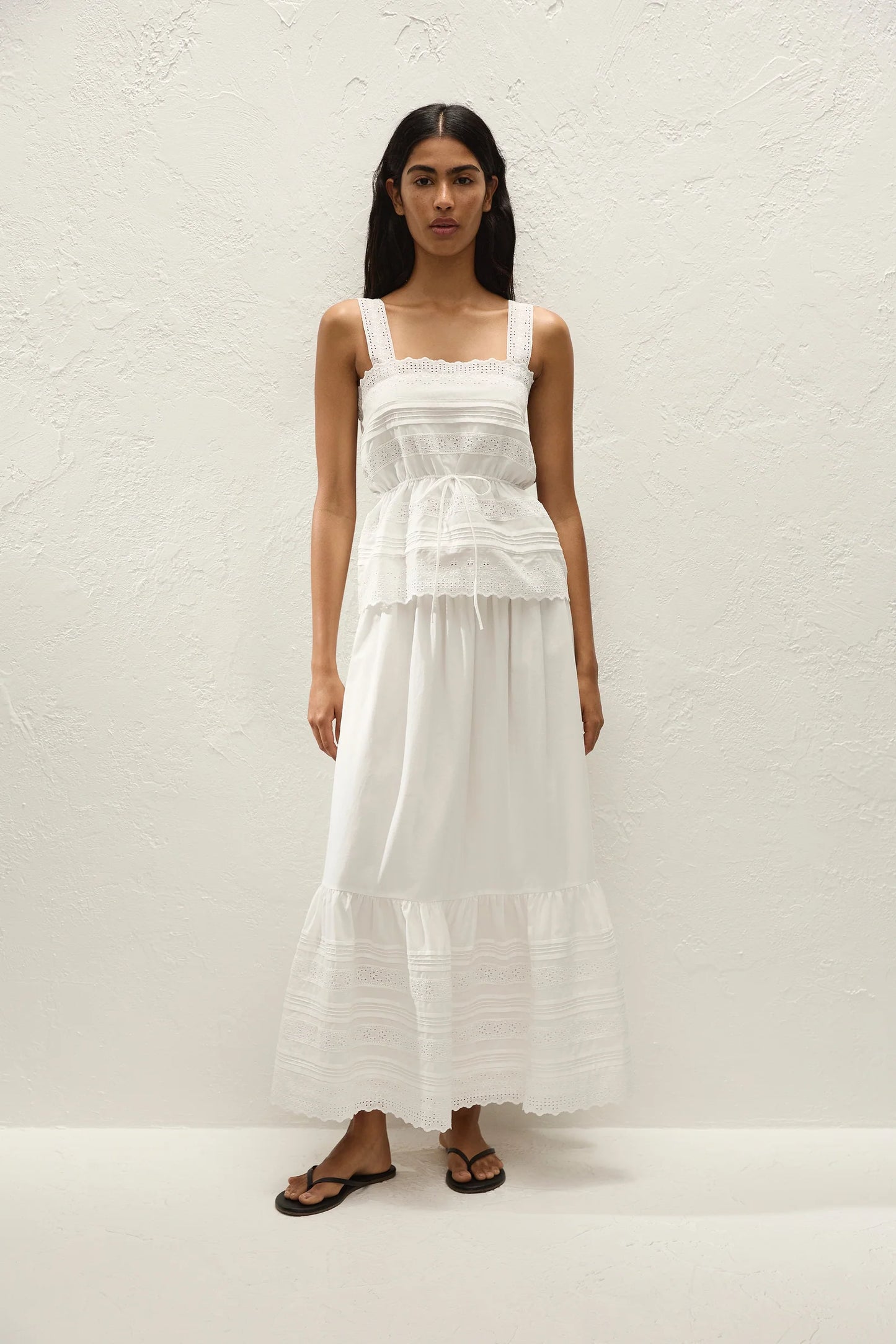 Faithfull Dalila Top Fernanda Lace Antique White