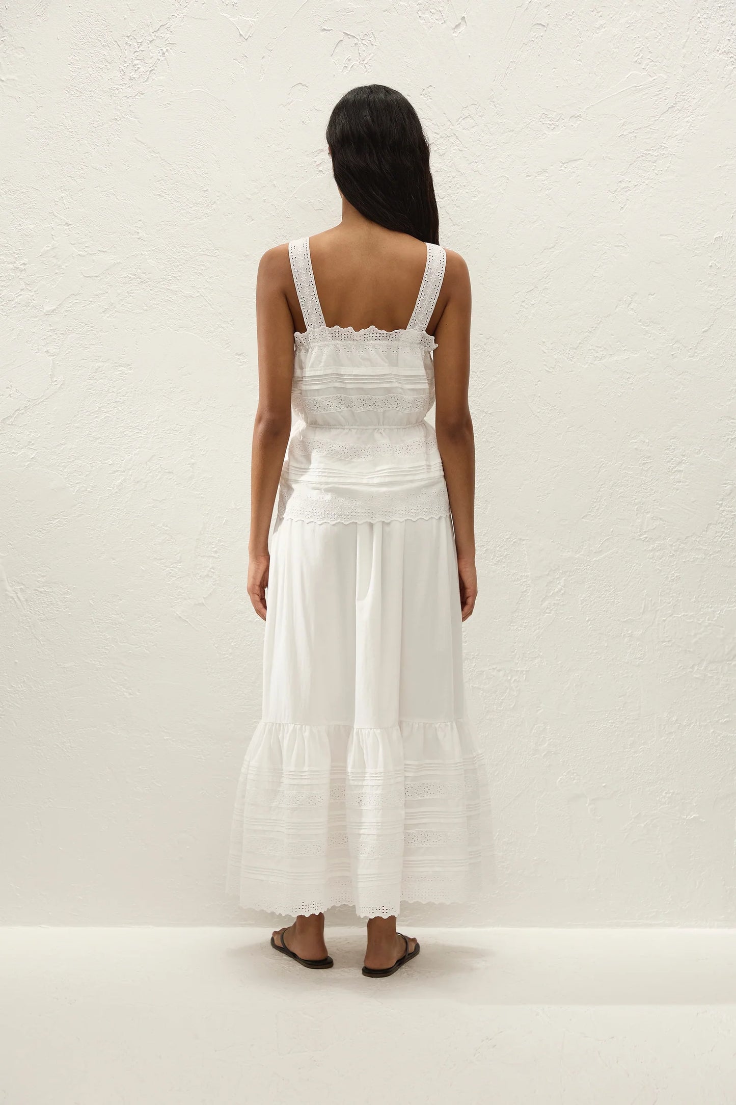Faithfull Dalila Top Fernanda Lace Antique White