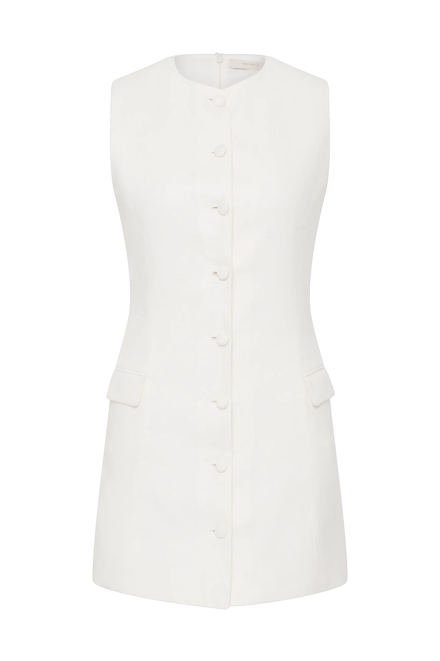 Jane Mini Dress White