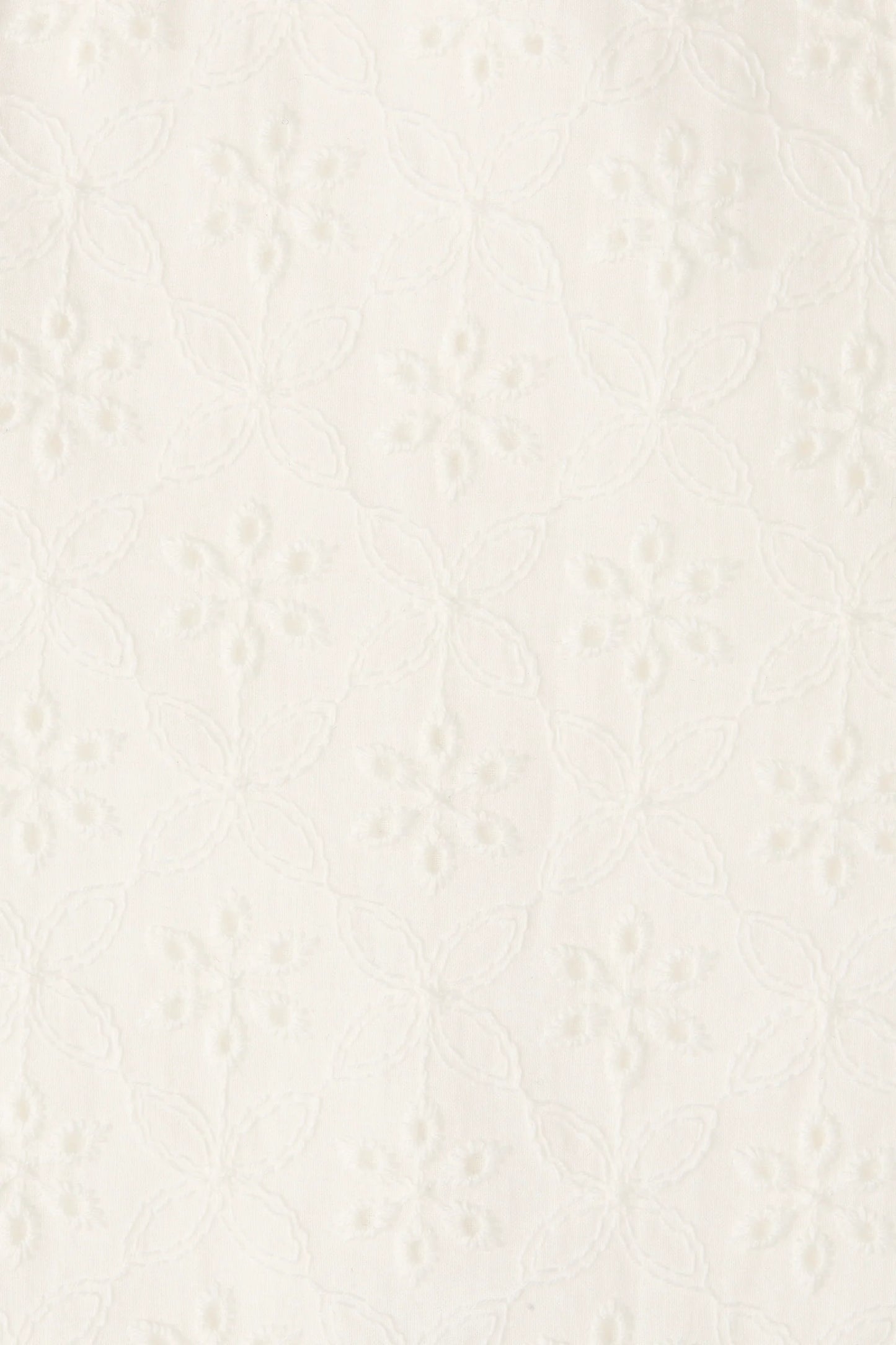 Olivia Top Valentina Broderie White