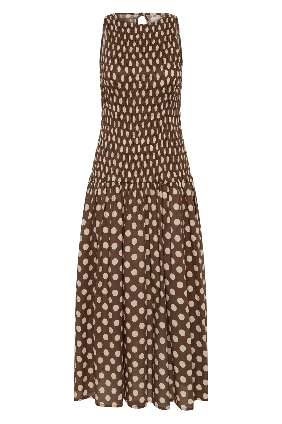 Luisa Midi Dress Cioccolato Dot