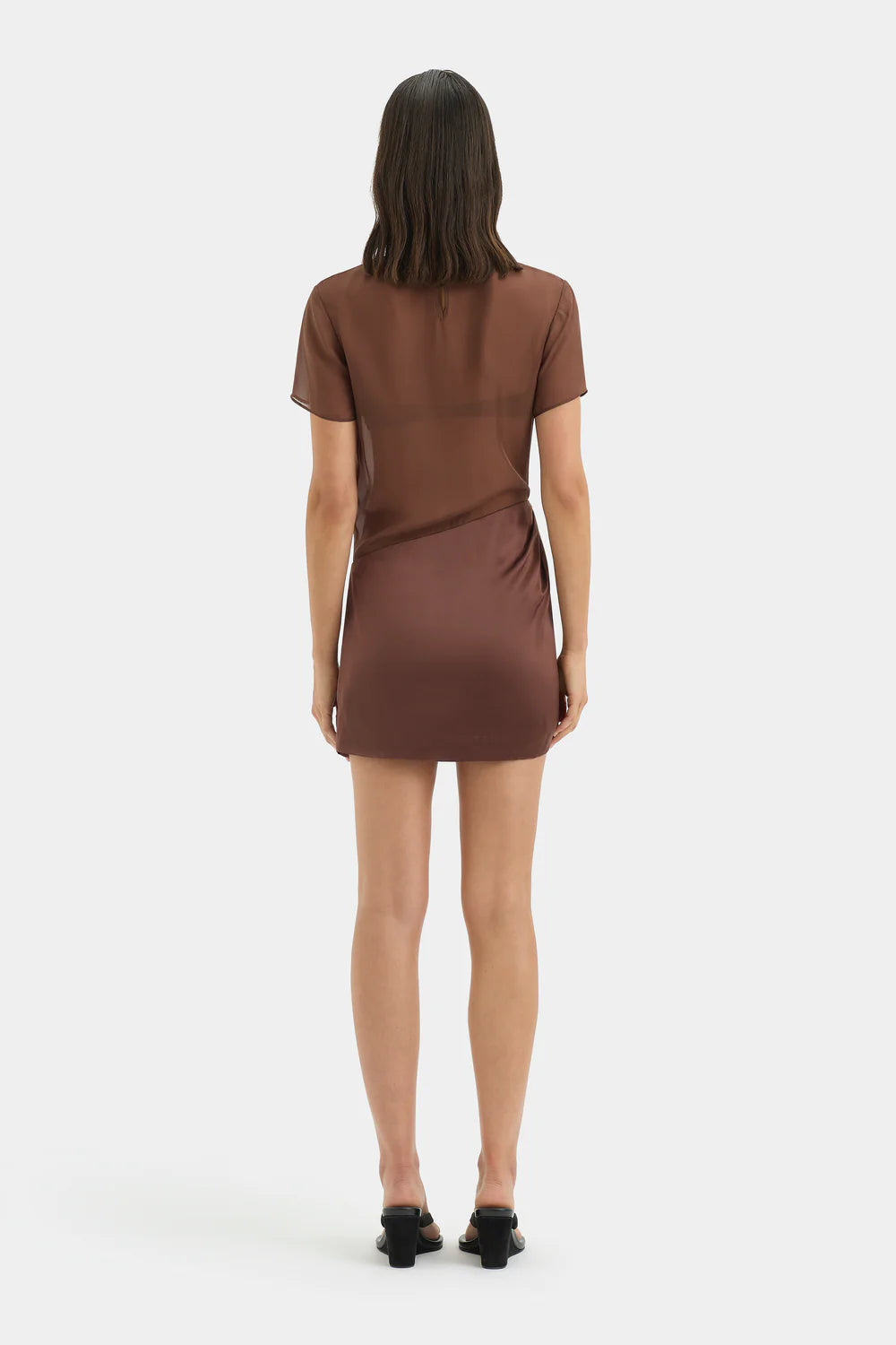 Luca Mini Dress Chestnut chestnut