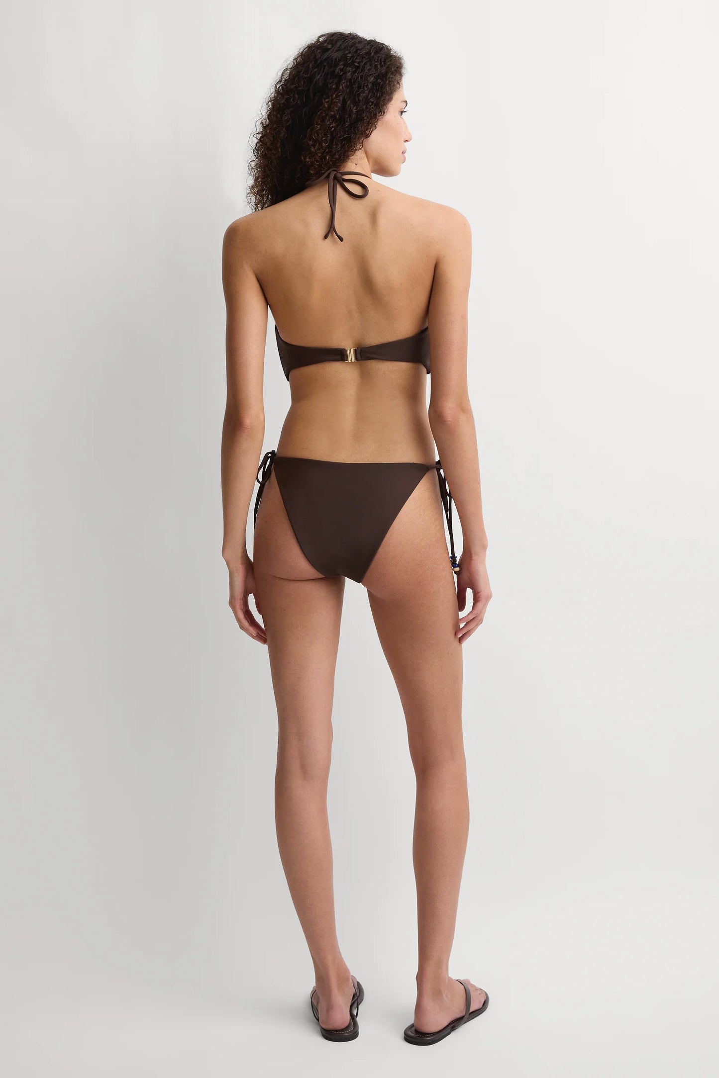 Faithfull Ada Bikini Bottom Carob