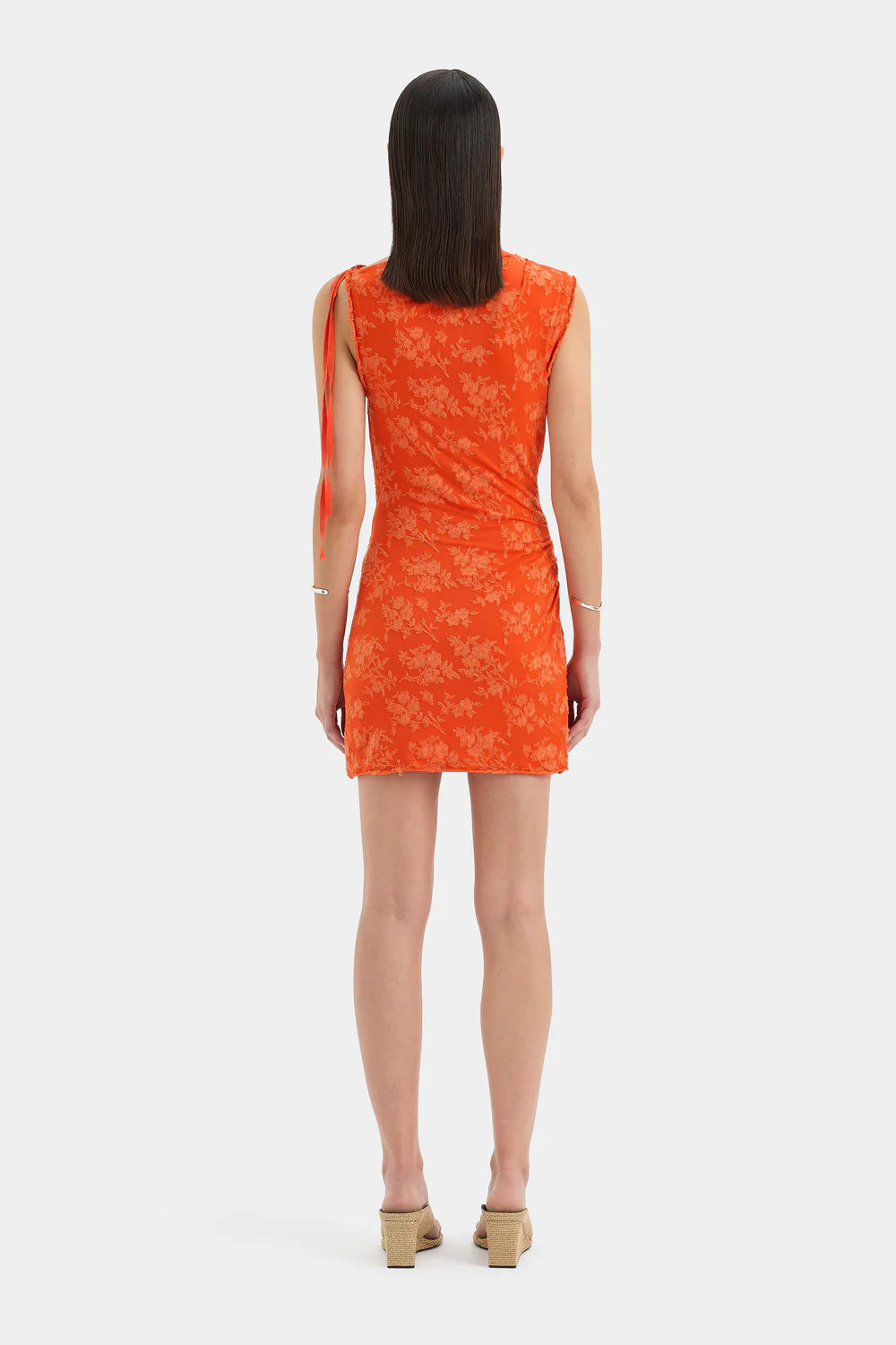 Blanca Mini Dress Tangerine