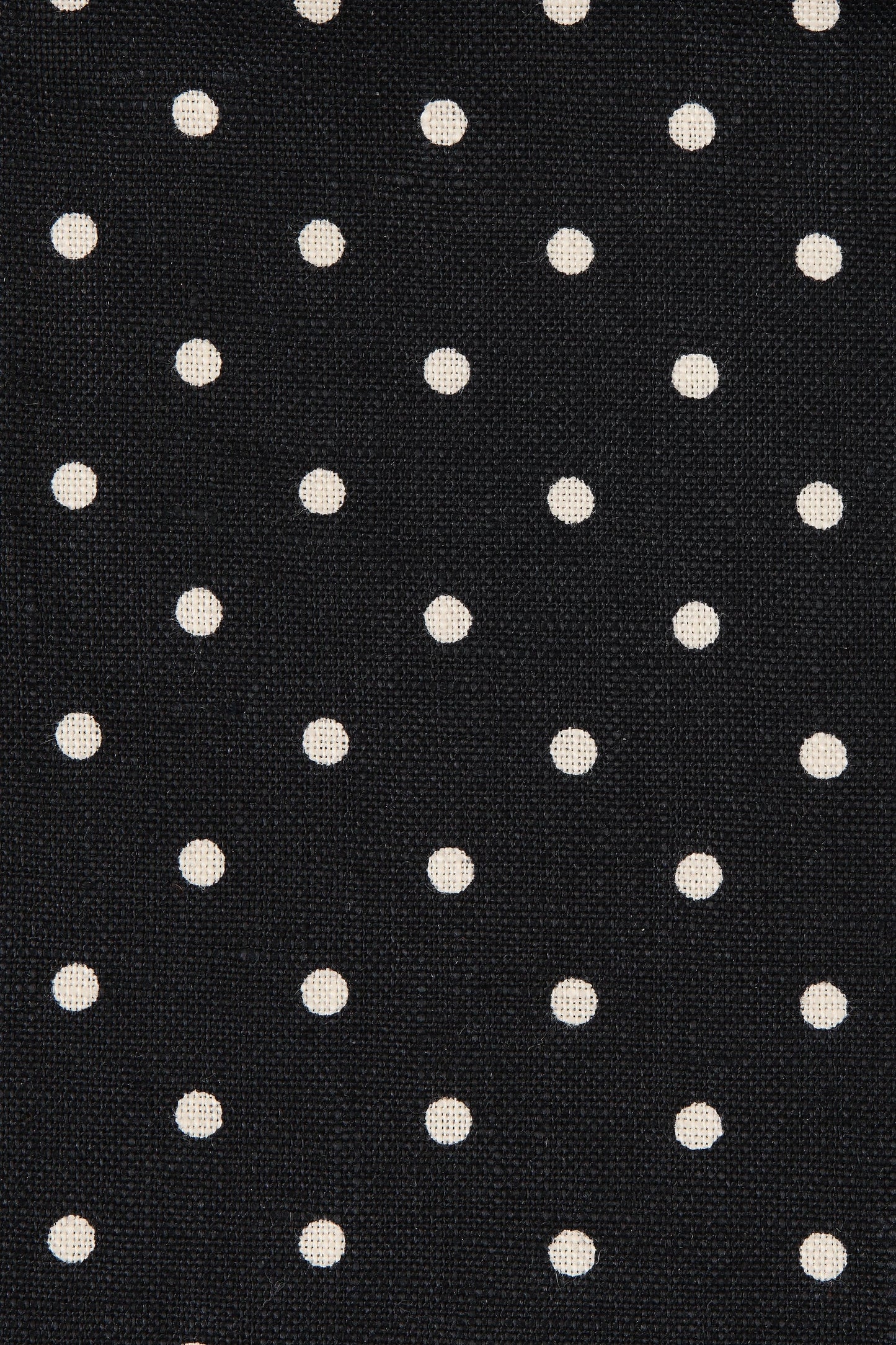 Petro Top Lola Polka Dot Black Cream