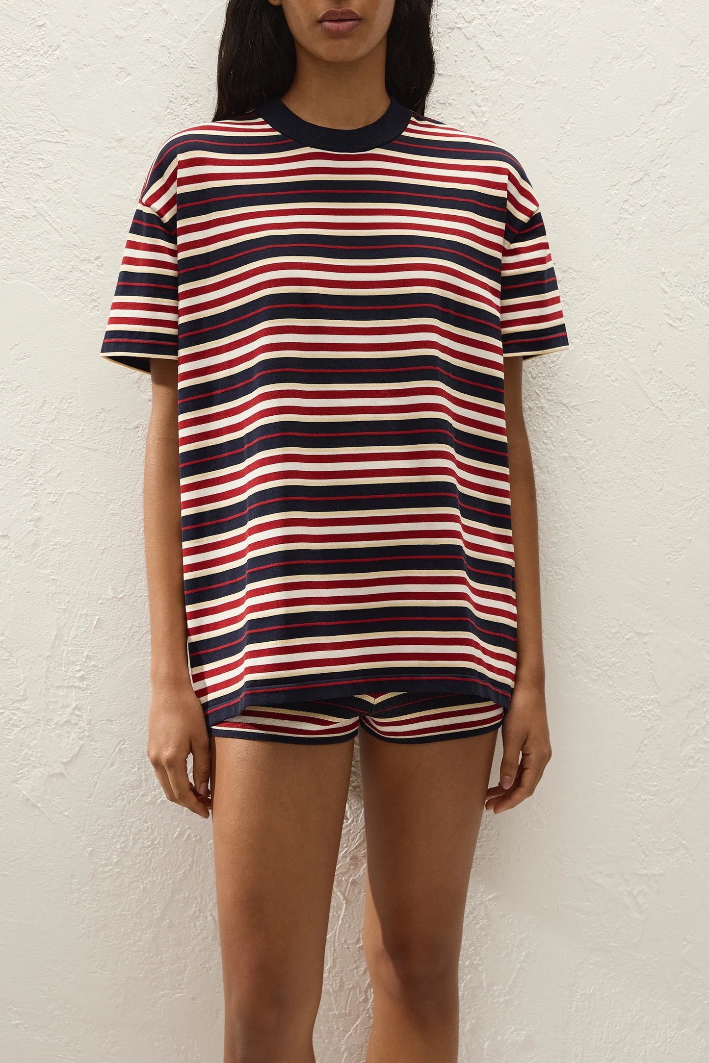 Faithfull Le Paz Top Cila Stripe Navy