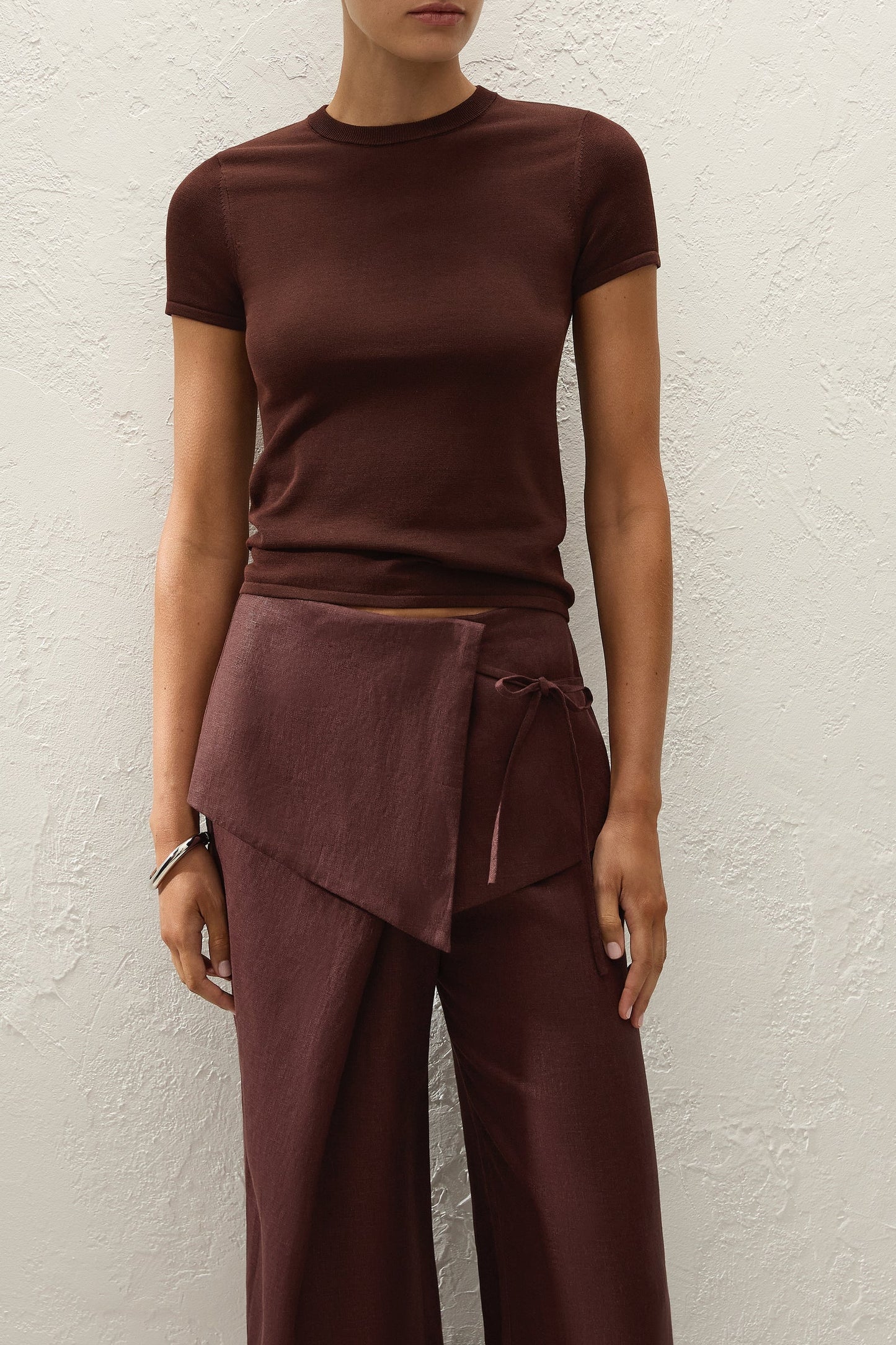 Faithfull Leandra T-Shirt Port