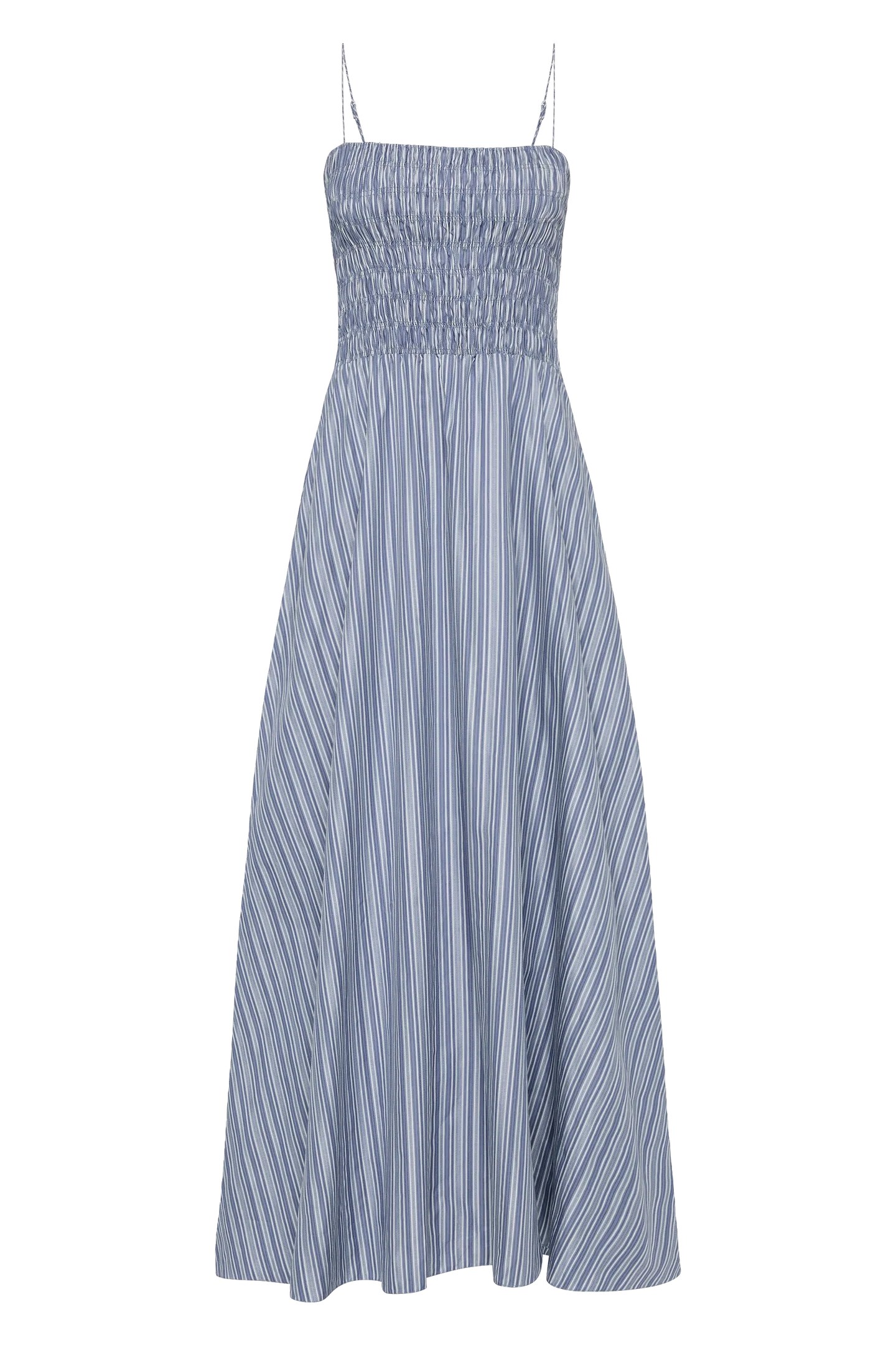 Lida Maxi Dress Blue Stripe