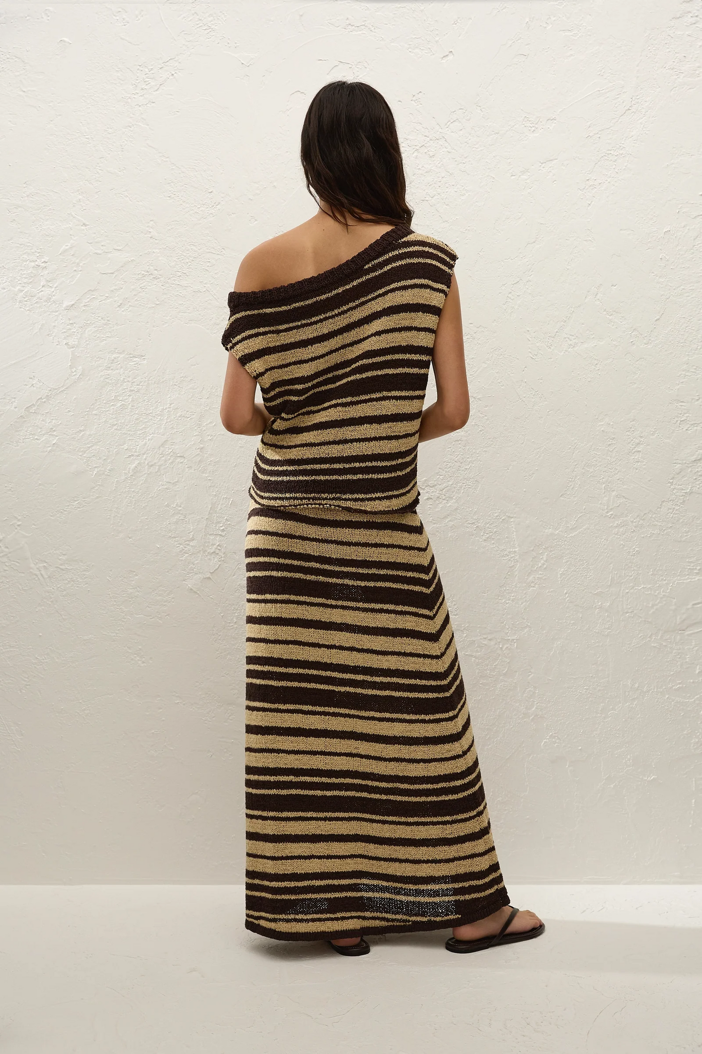 Micah Top Carob Wheat