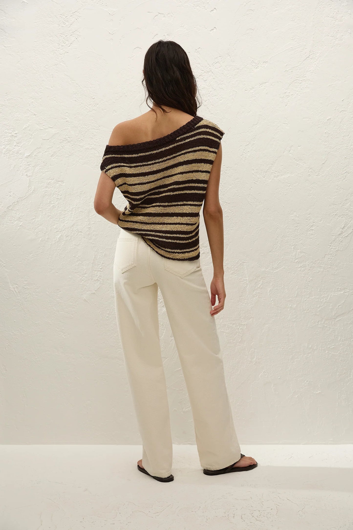 Micah Top Carob Wheat