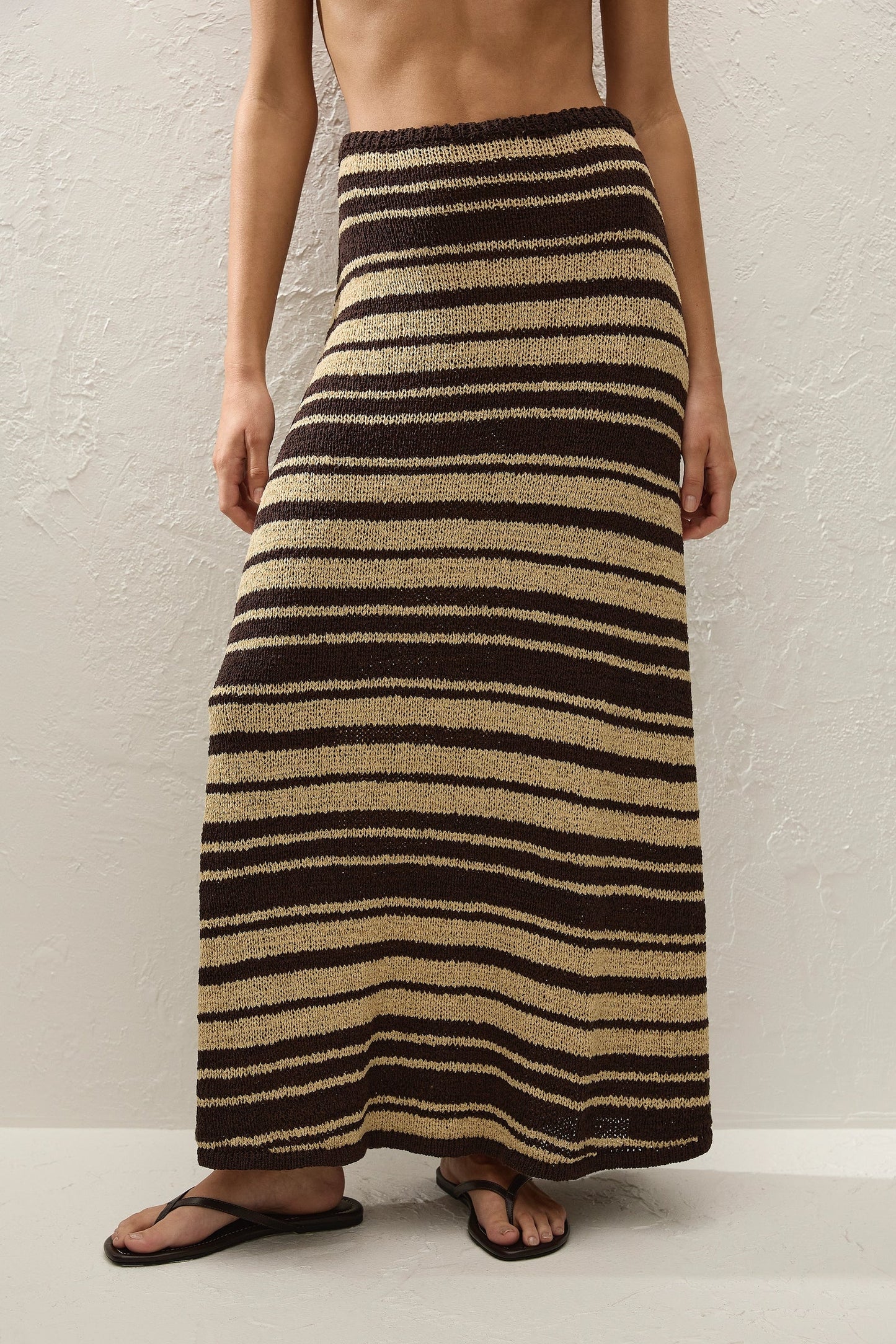 Micah Skirt Carob Wheat