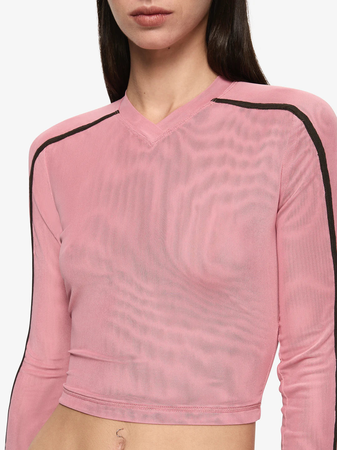 Alyna Long Sleeve Top Blush Choc