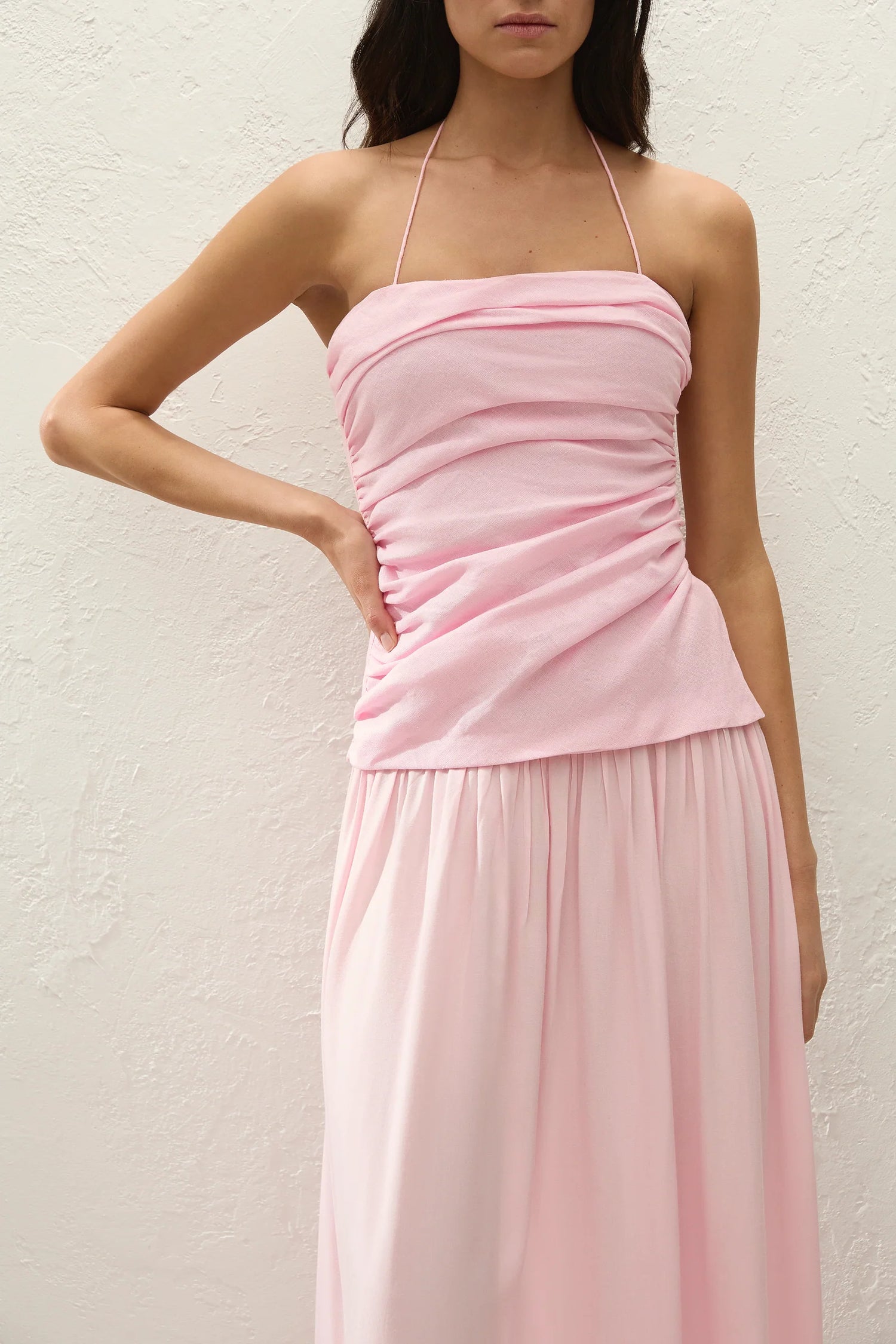 f&f maxi dress Faithfull The Brand Women's Baia Maxi Dress Saint Bernard