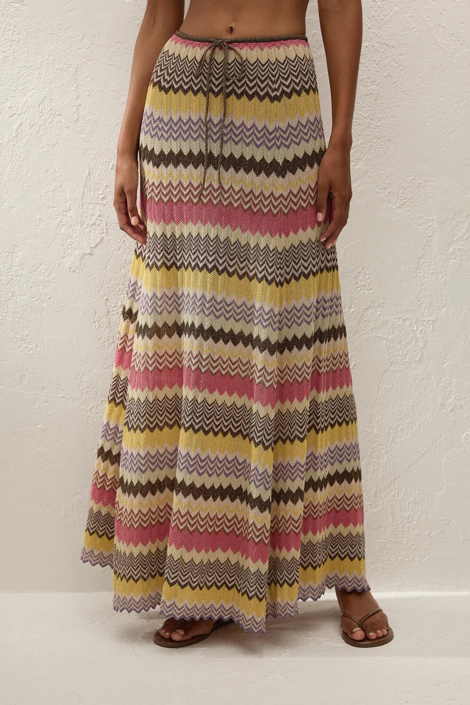 Ria Skirt Perla Stripe
