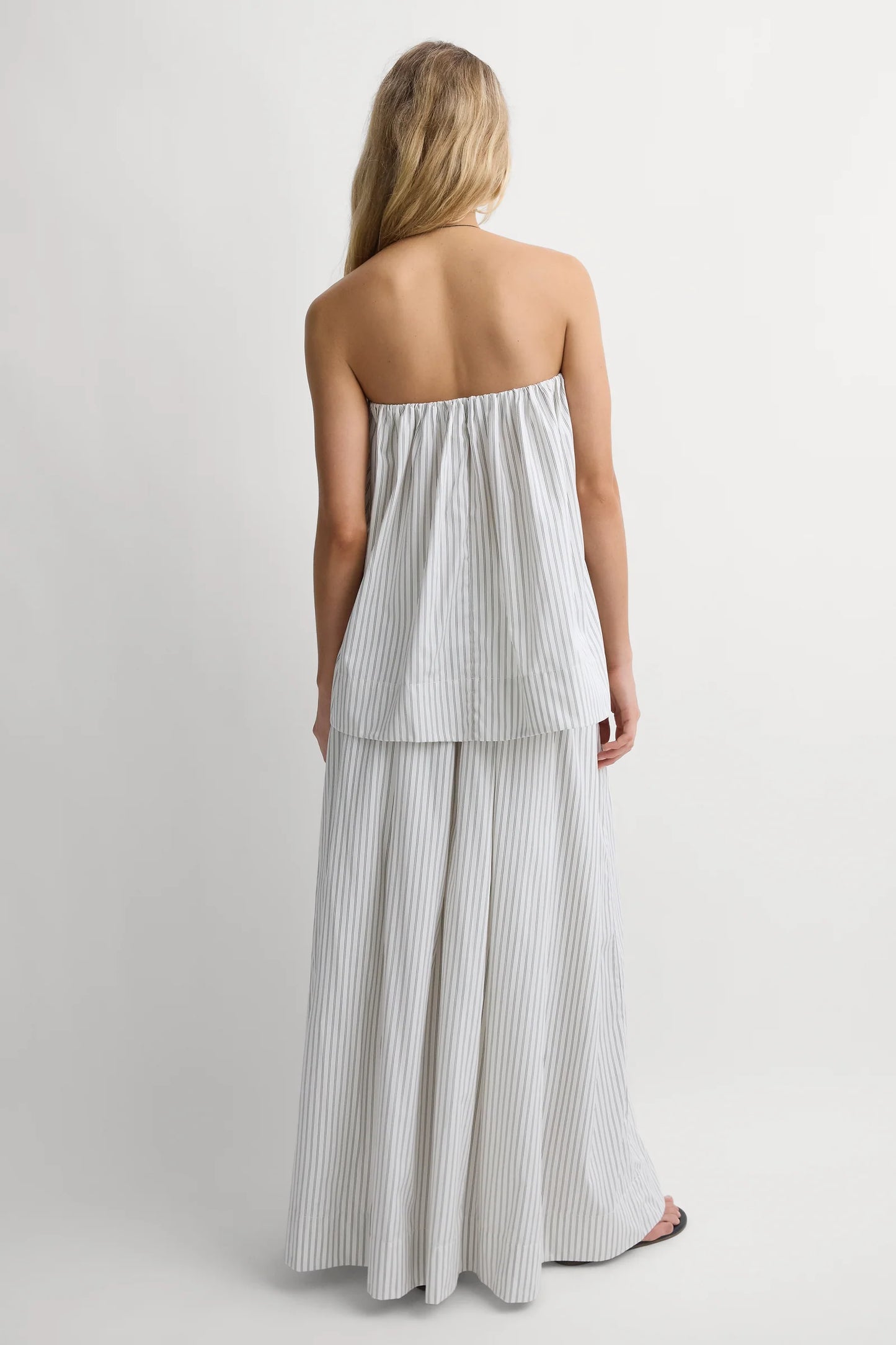 Faithfull Maura Top Olivia Stripe Ecru