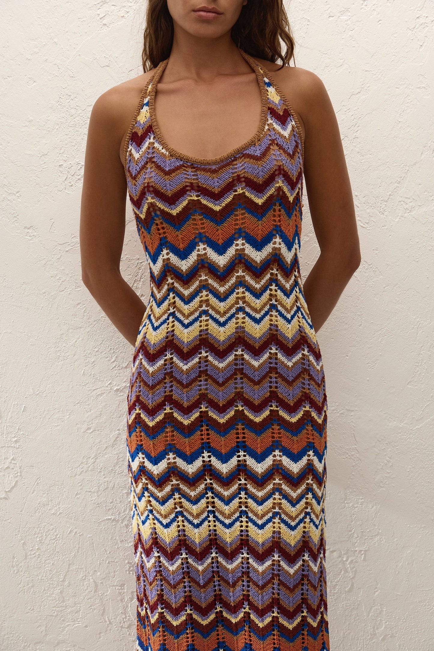 Elisa Maxi Dress Cadaques Stripe