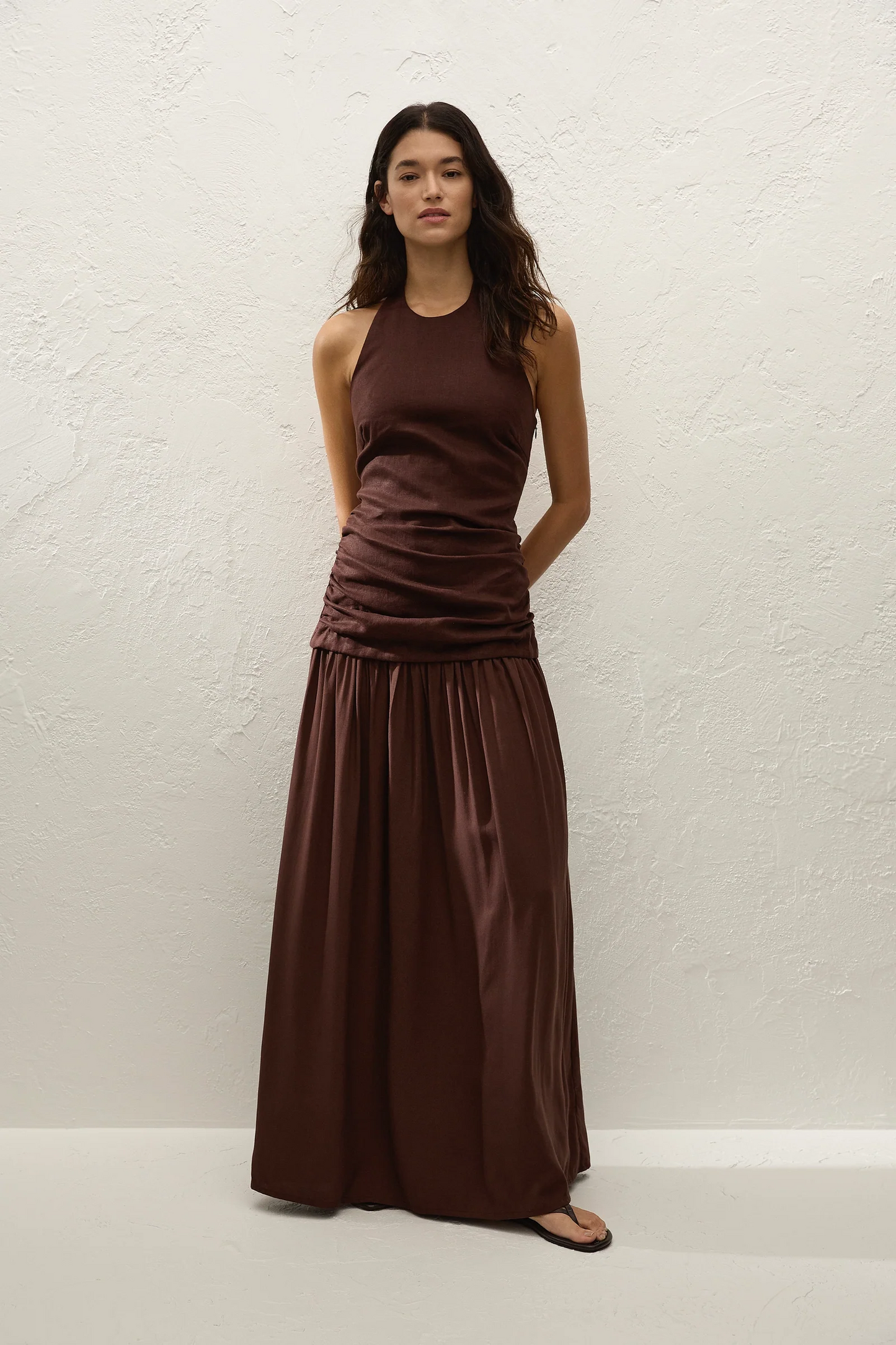 Tali Maxi Dress Carob