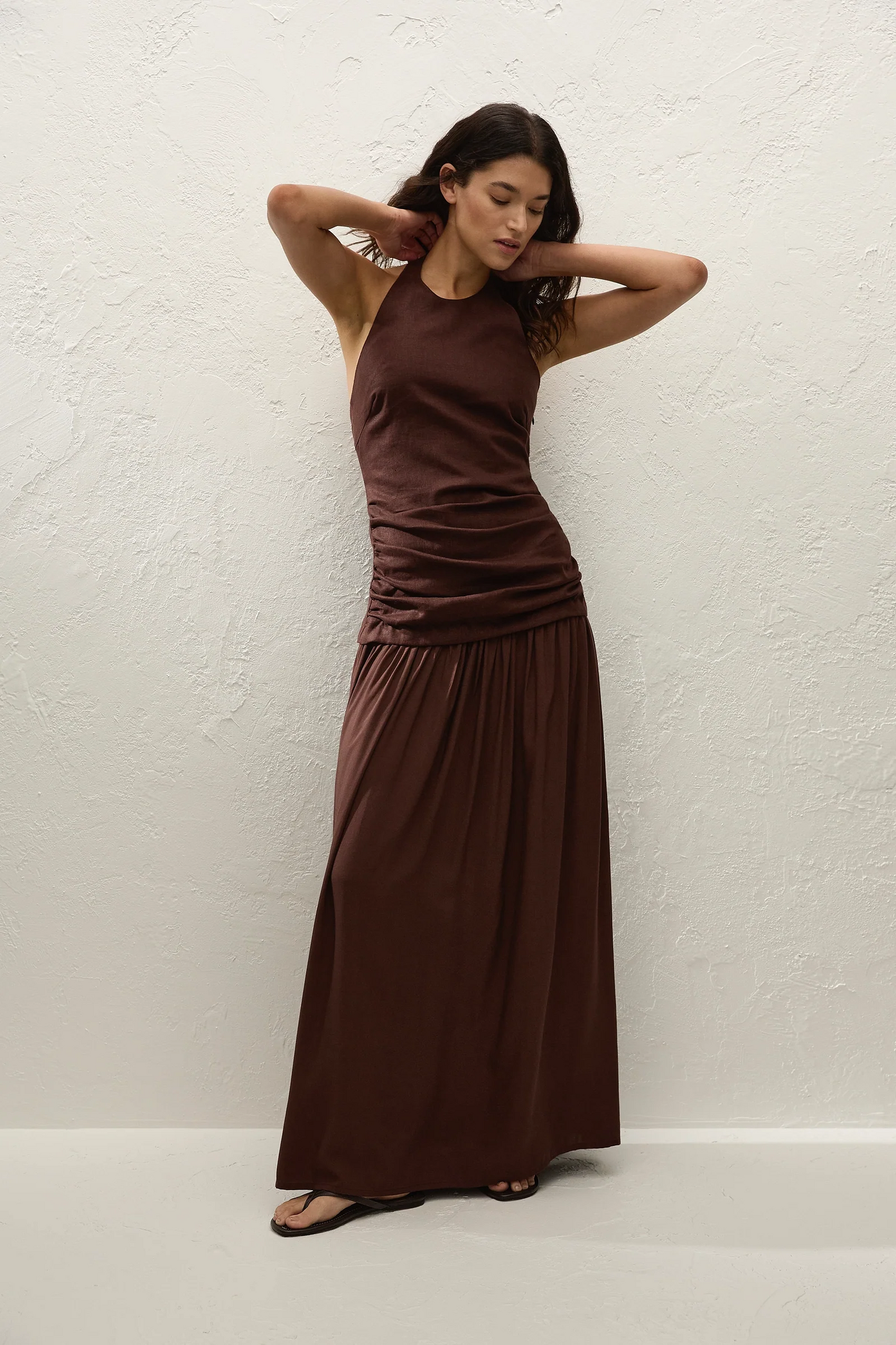 Tali Maxi Dress Carob