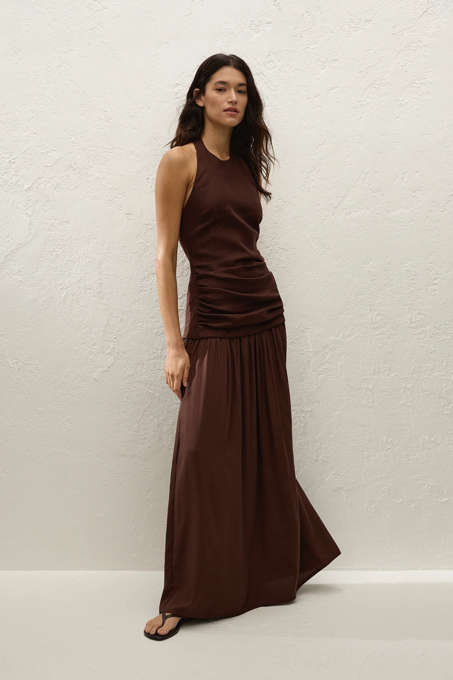 Tali Maxi Dress Carob