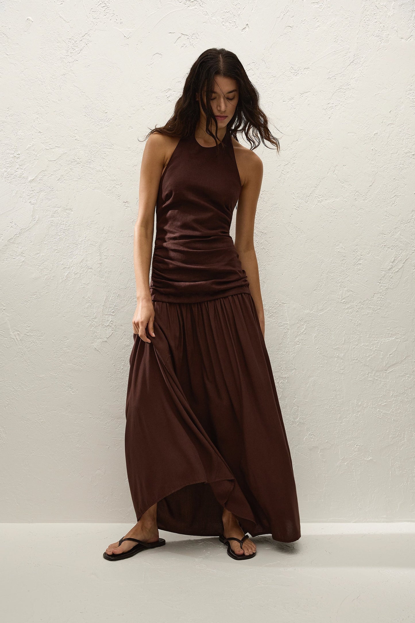 Tali Maxi Dress Carob