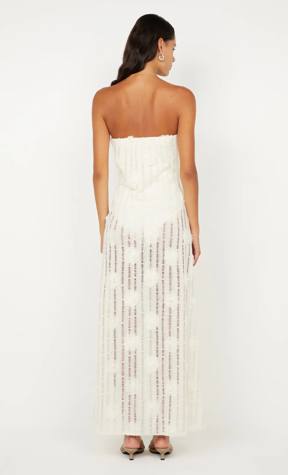 Amelie Strapless Dress ivory