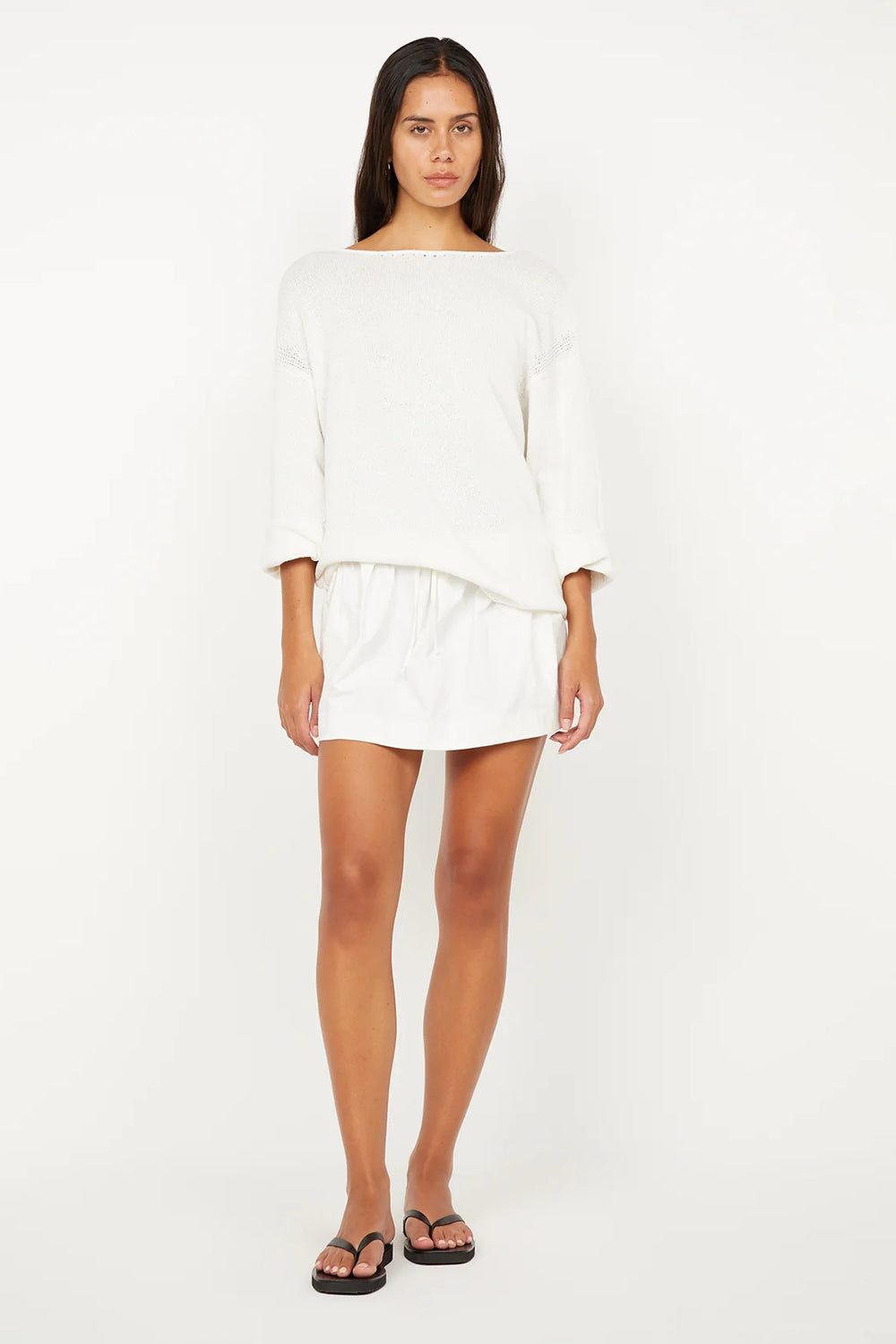 Dante Mini Skirt Ivory
