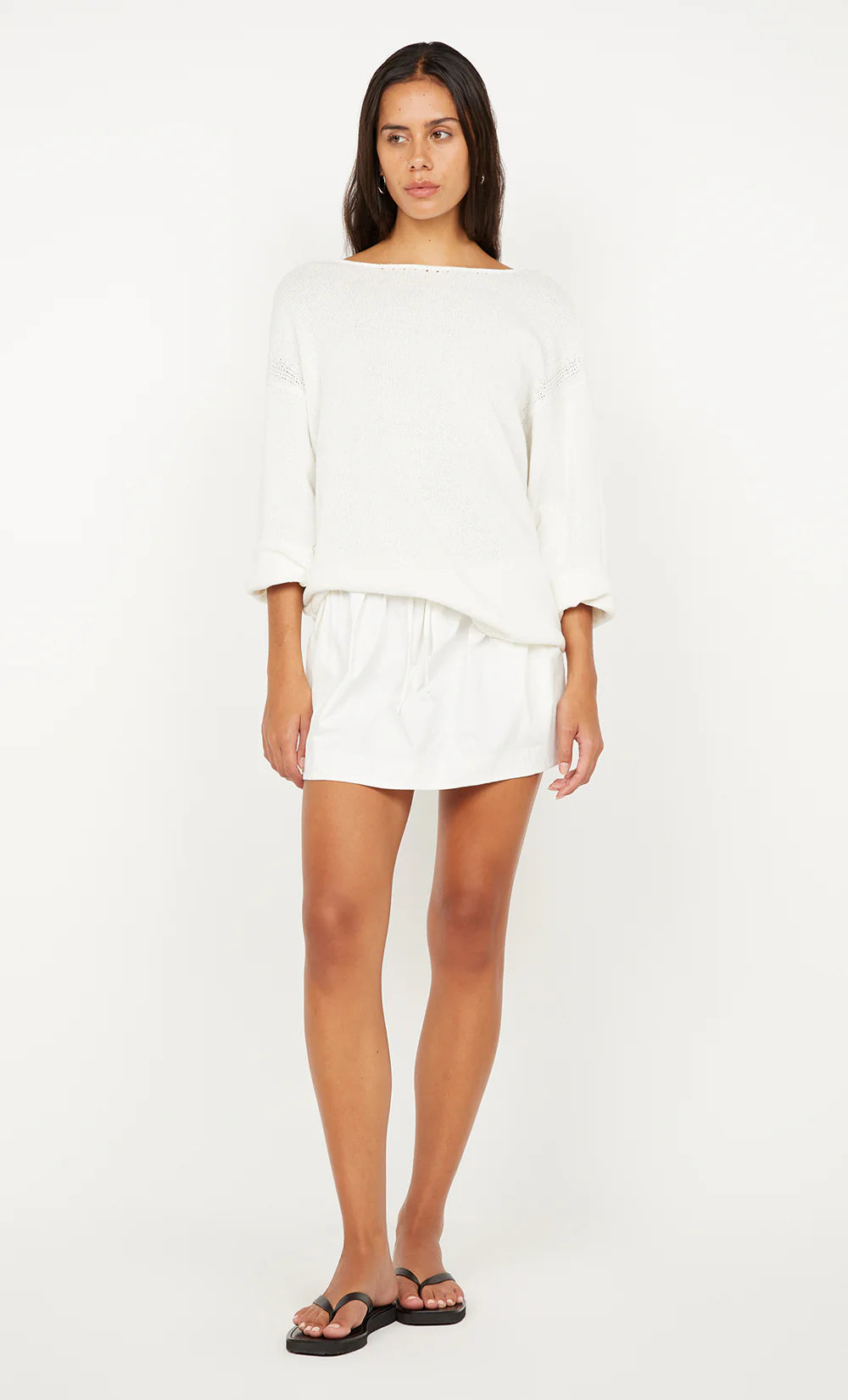 Dante Mini Skirt Ivory