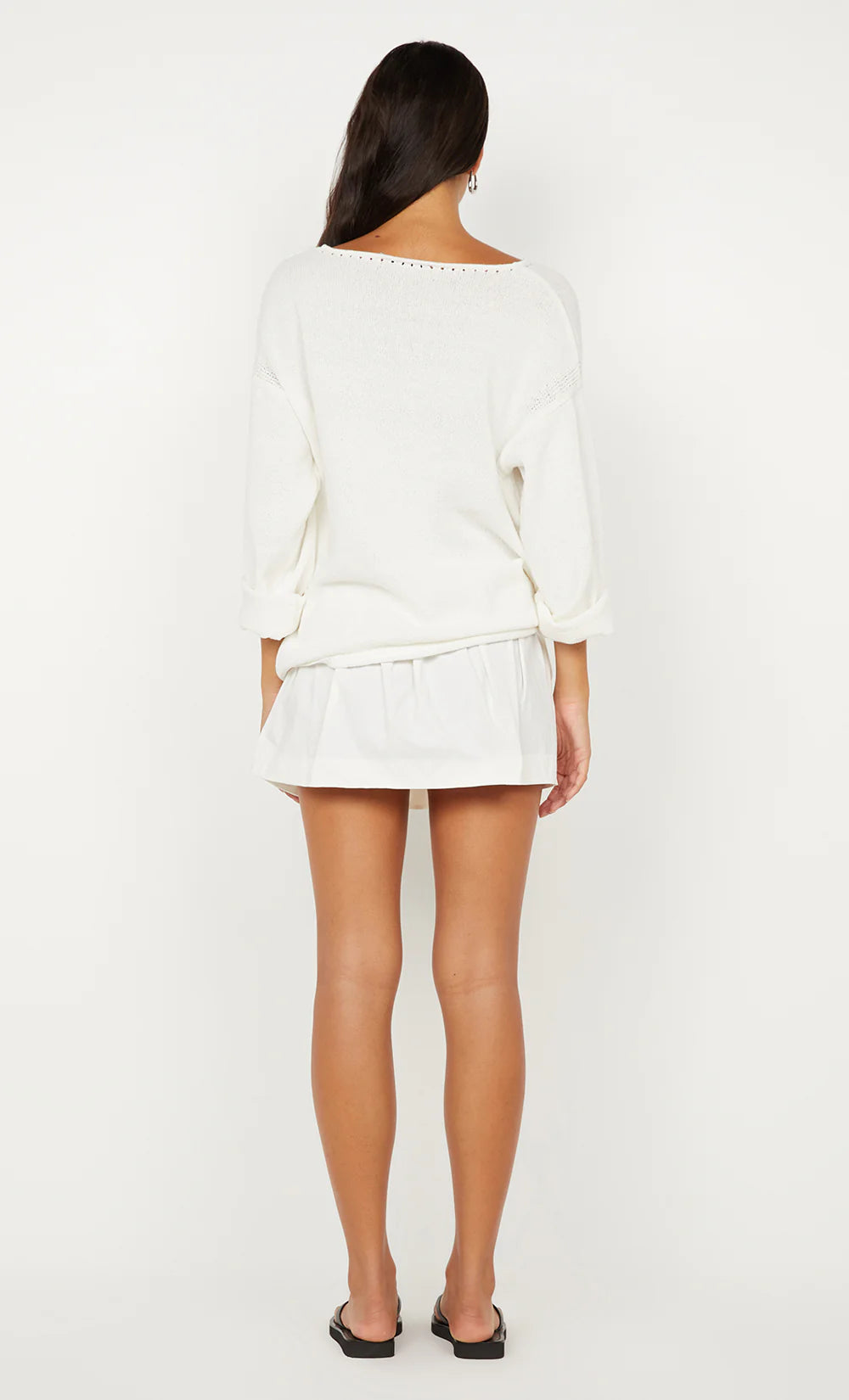 Dante Mini Skirt Ivory