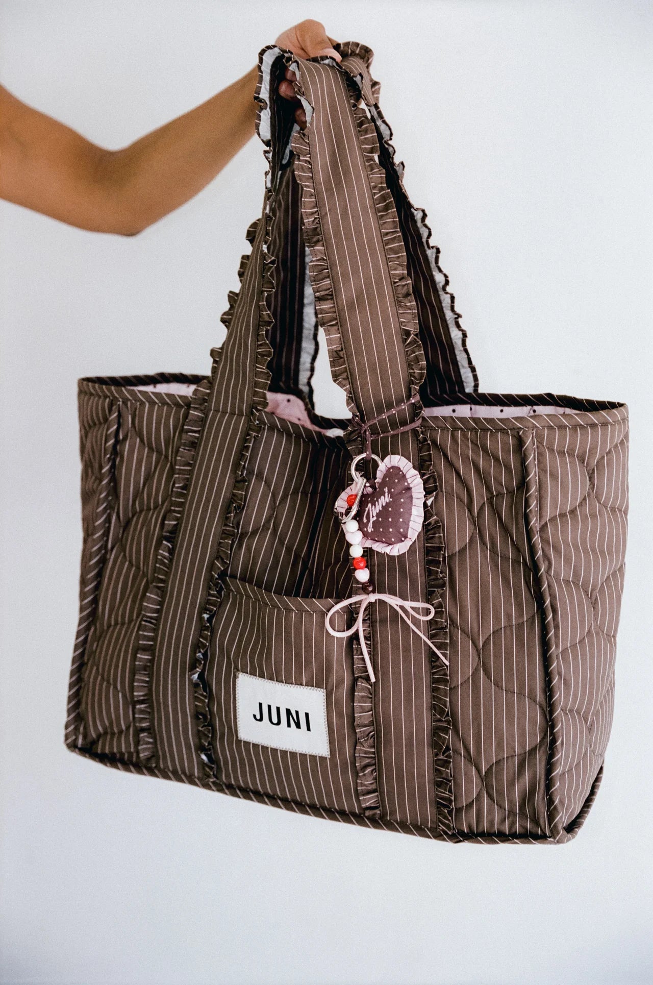 The Everything Bag Cocoa Stripe