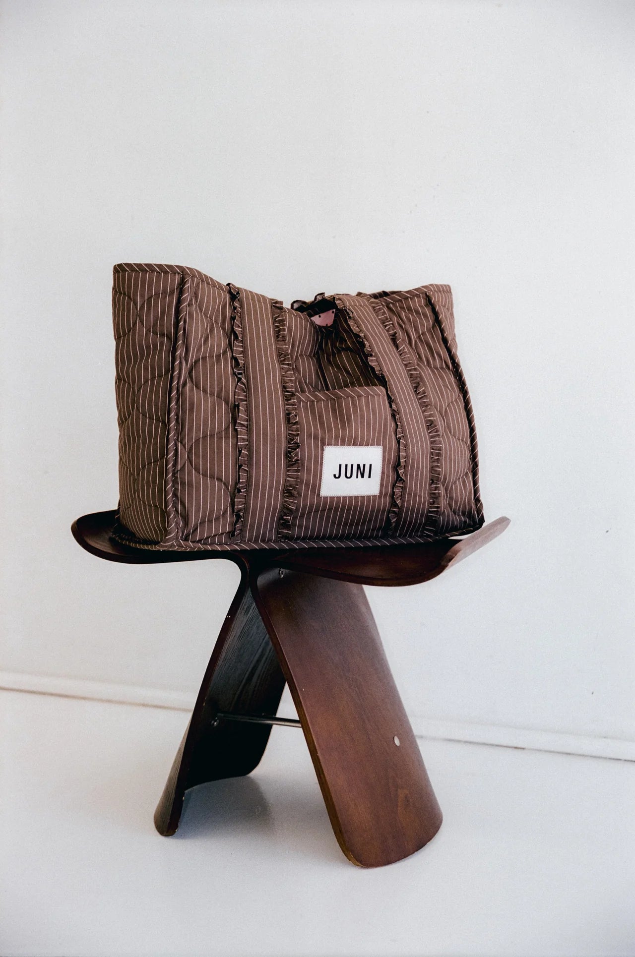 The Everything Bag Cocoa Stripe