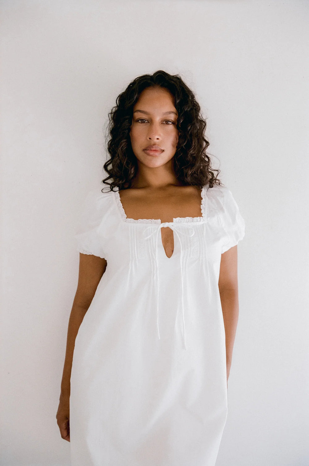 Scout Mini Dress Blanc