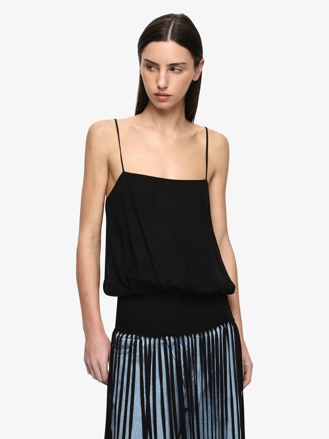 Bec and Bridge Melissa Fringe Top Black