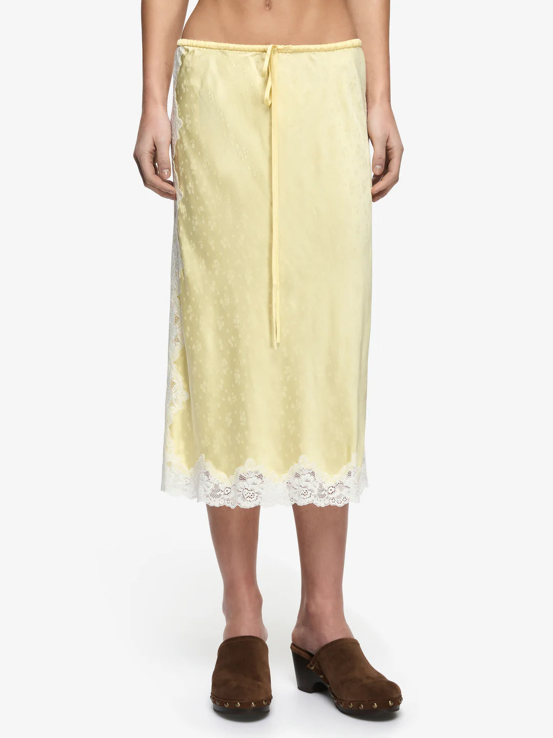 Bec and Bridge Zana Midi Skirt Lemon