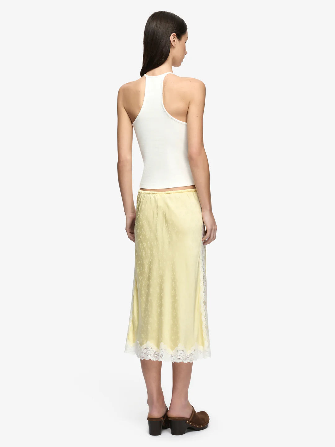Bec and Bridge Zana Midi Skirt Lemon
