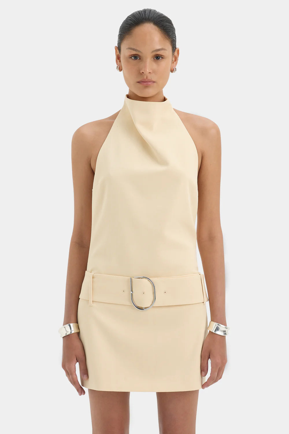 Sabina Belted Mini Dress