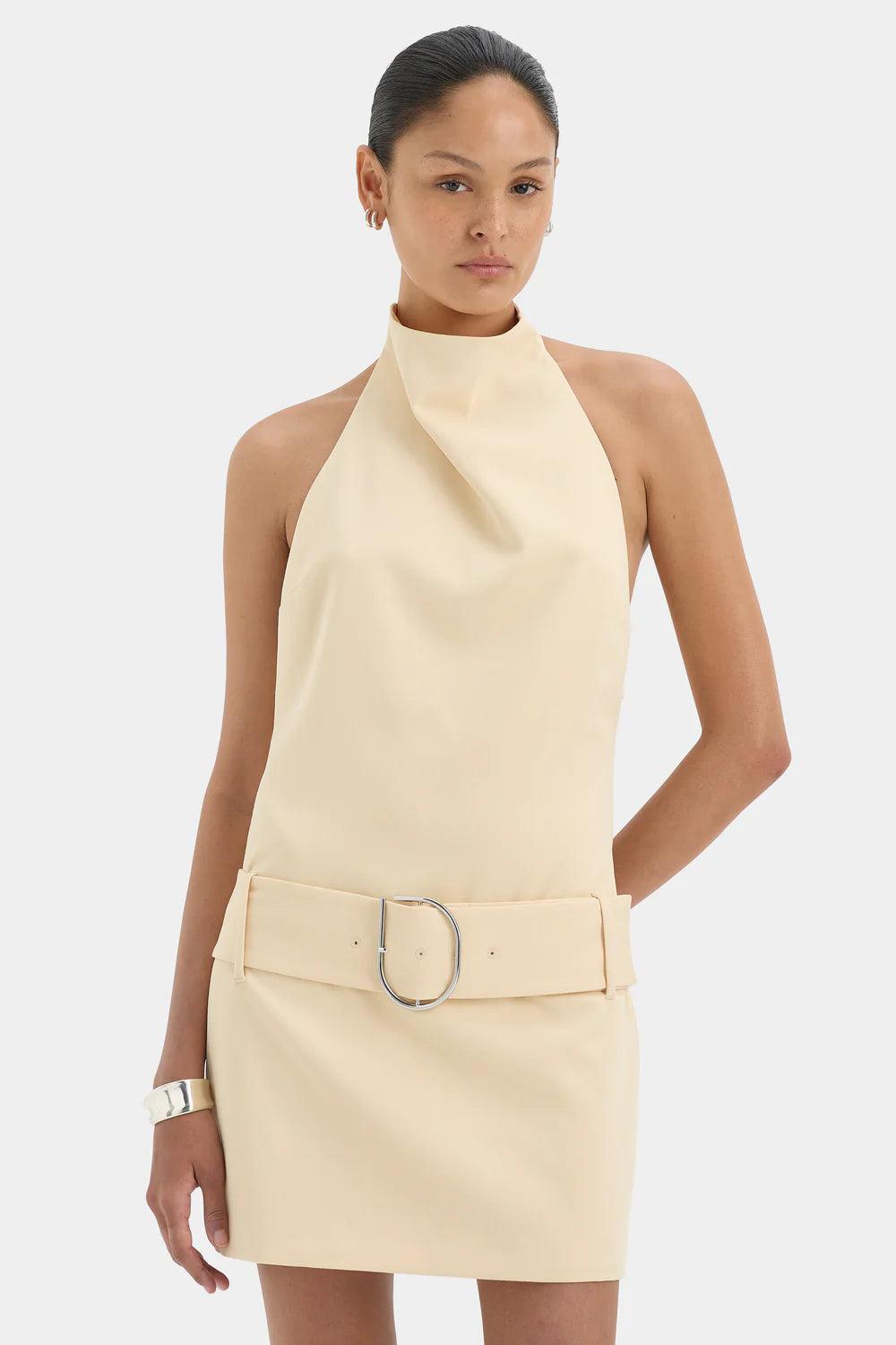 Sabina Belted Mini Dress