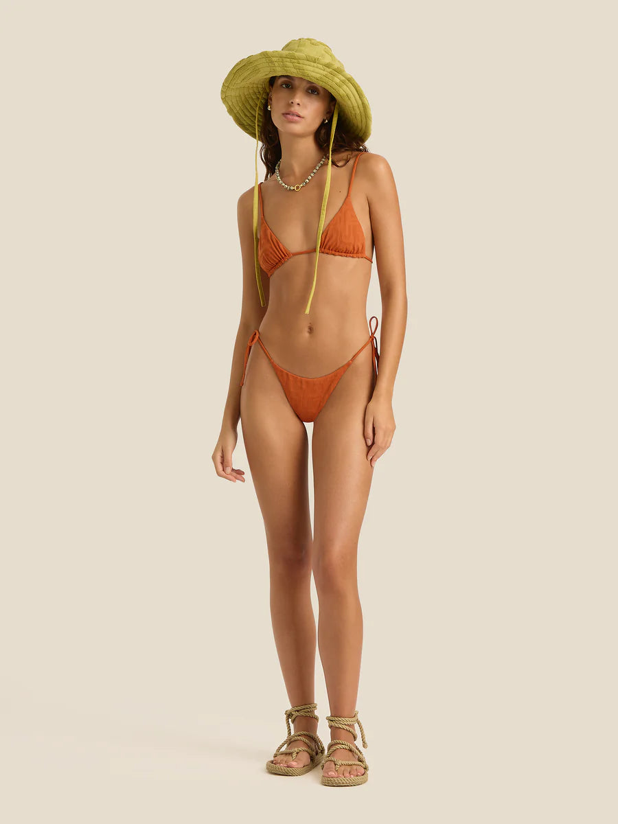 Towelling Sun Hat Kin Aloe
