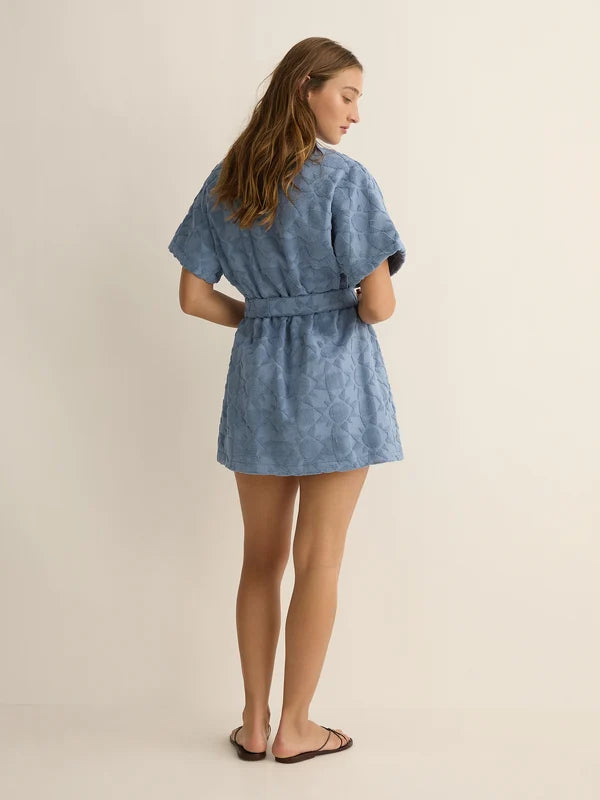 Soleil Soleil Towelling Mini Robe Solstice Truff