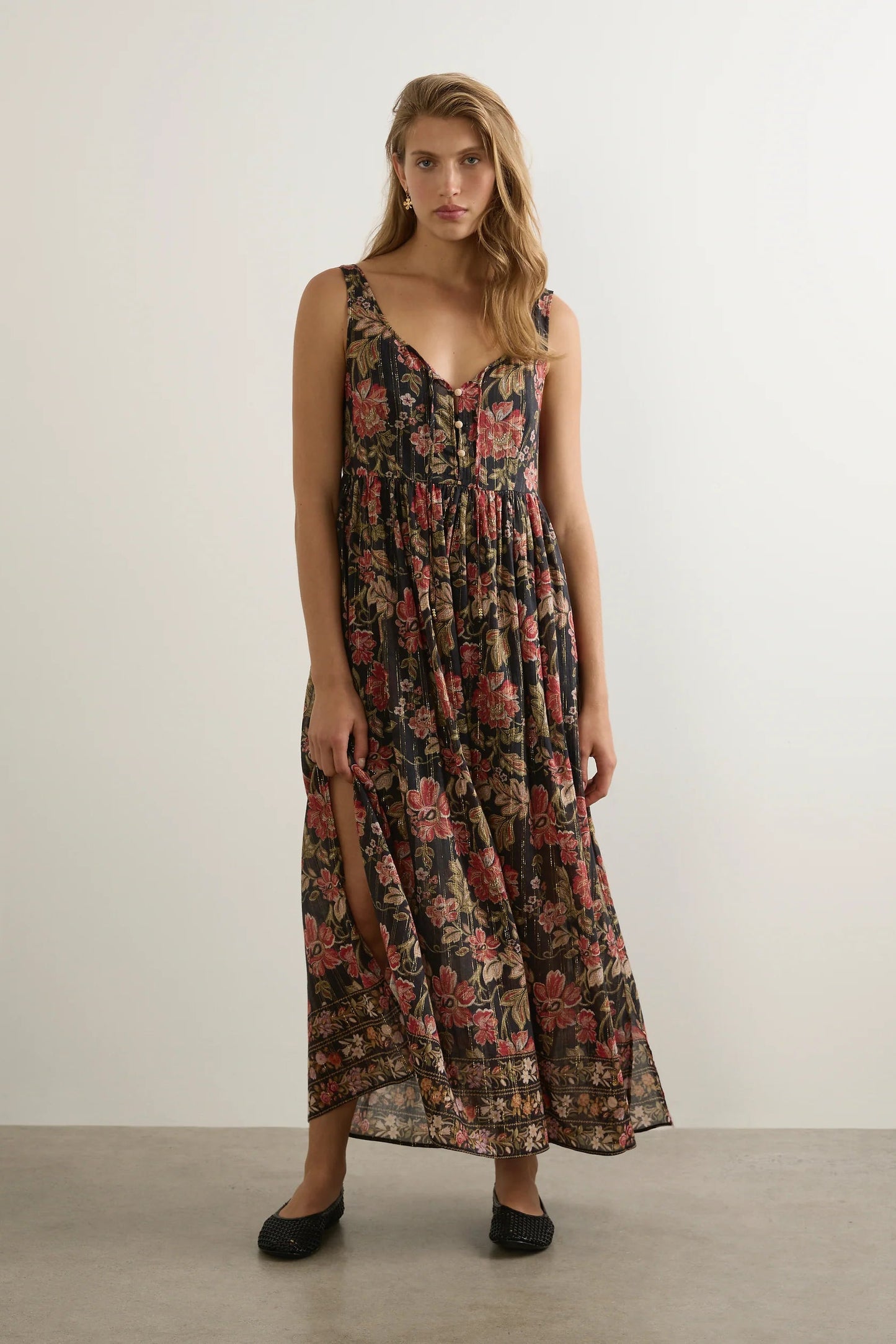 Beachside Maxi Dress Black