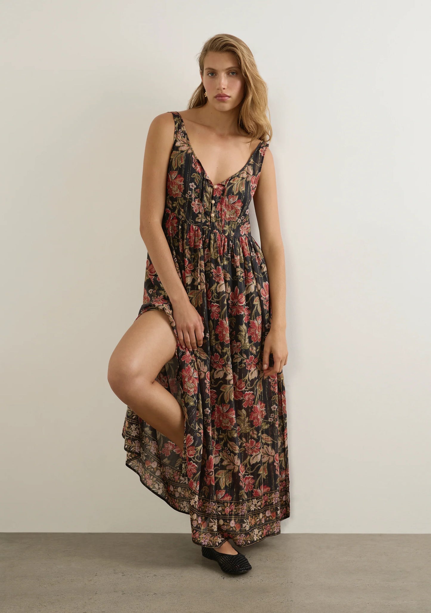 Beachside Maxi Dress Black