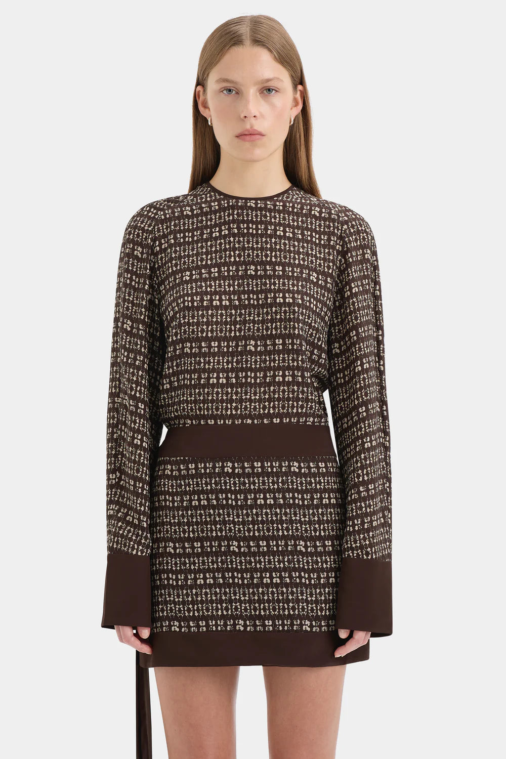 Astrid Long Sleeve Mini Dress