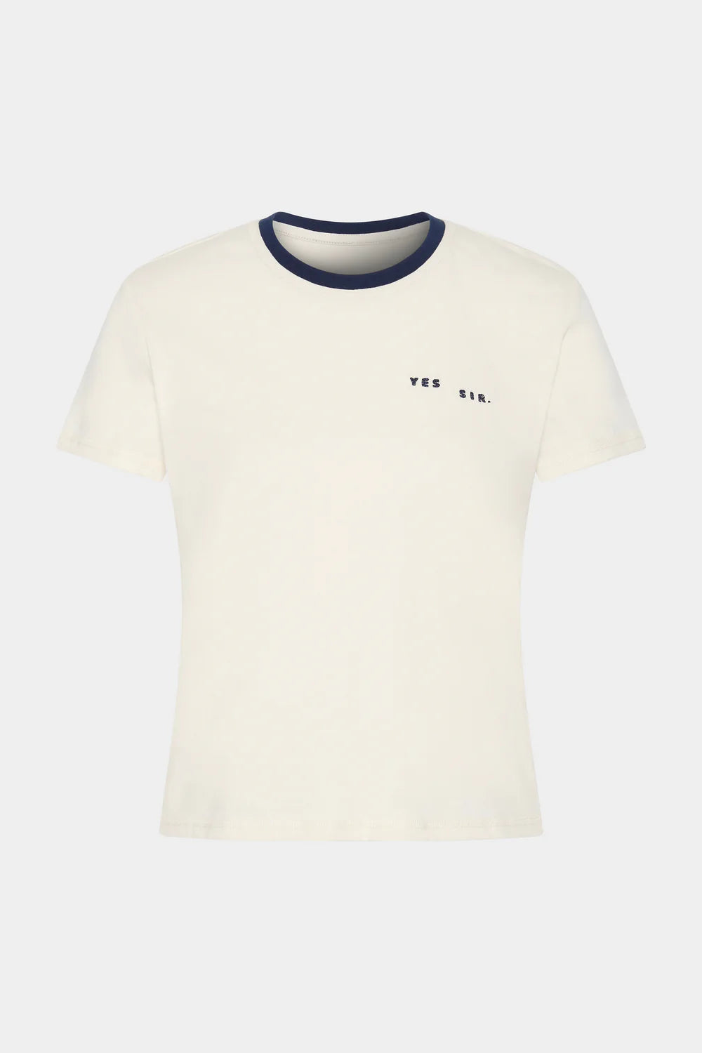 Yes SIR Crew Neck Tee