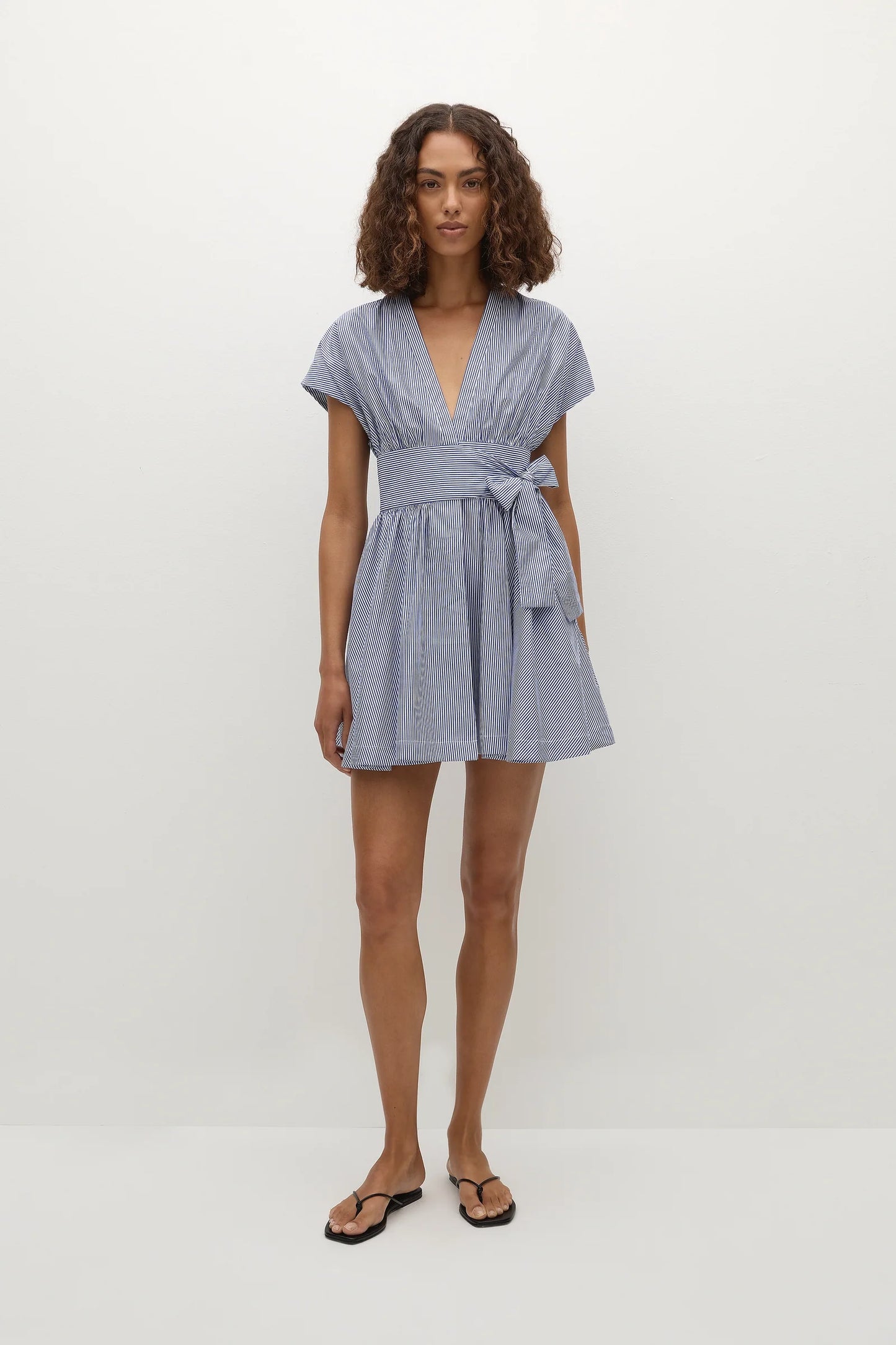 Lova Mini Dress Helle Stripe Vintage Navy