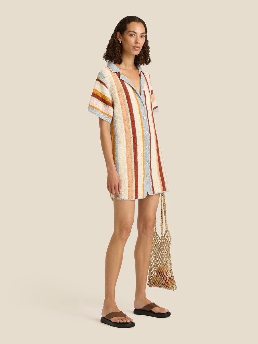 Jules Mini Dress Iris