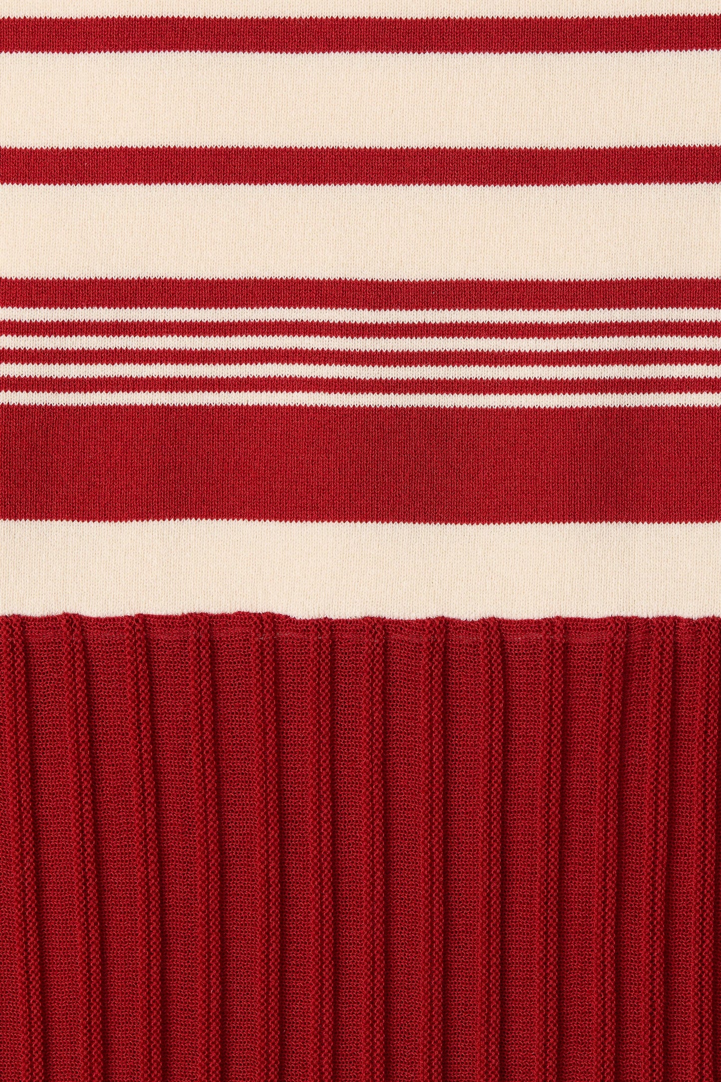 Faithfull Valmir Maxi Dress Valdemar Stripe Red Ochre