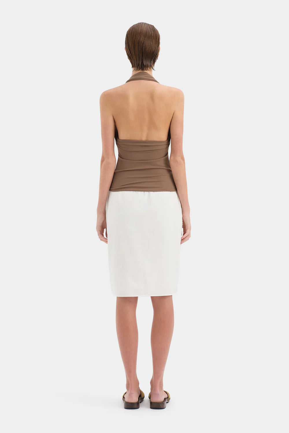 Zelie Halter Top Ash